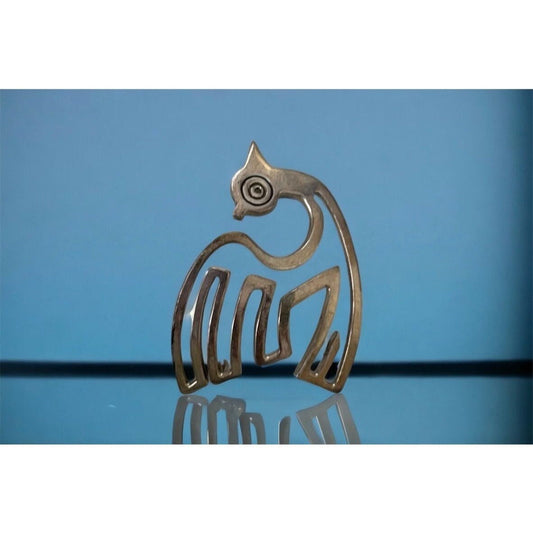 Stunning vintage sterling silver pin
