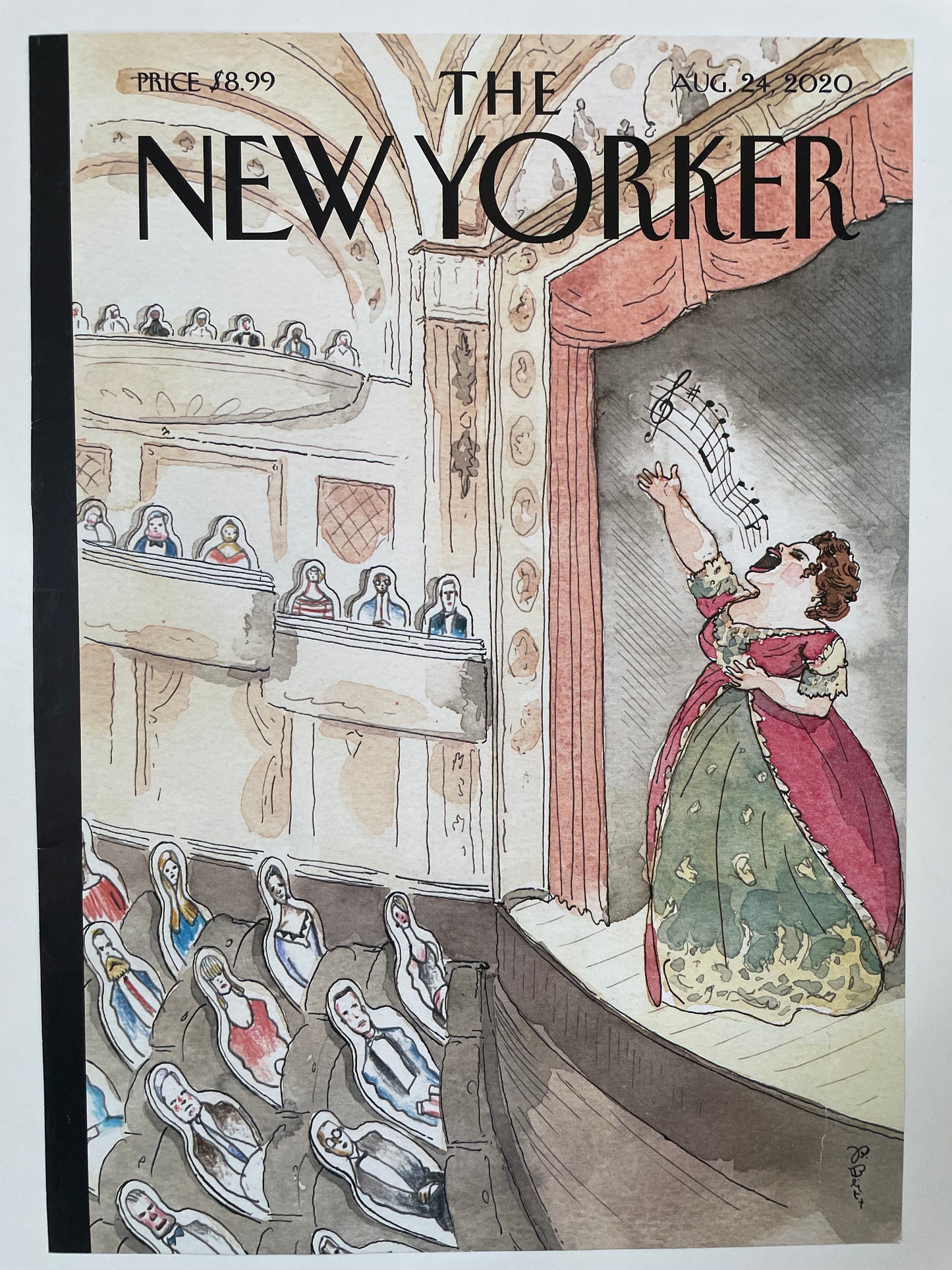 August 24, 2020 - The NEW YORKER Magazine original cover