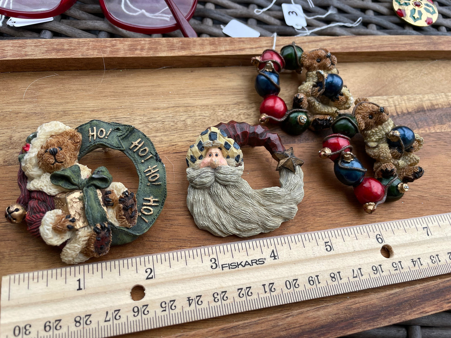 Your choice of Boyds Bears Christmas pins