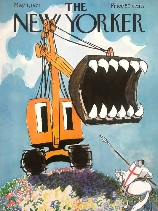 Rare - May 1, 1971 - The NEW YORKER Magazine original cover