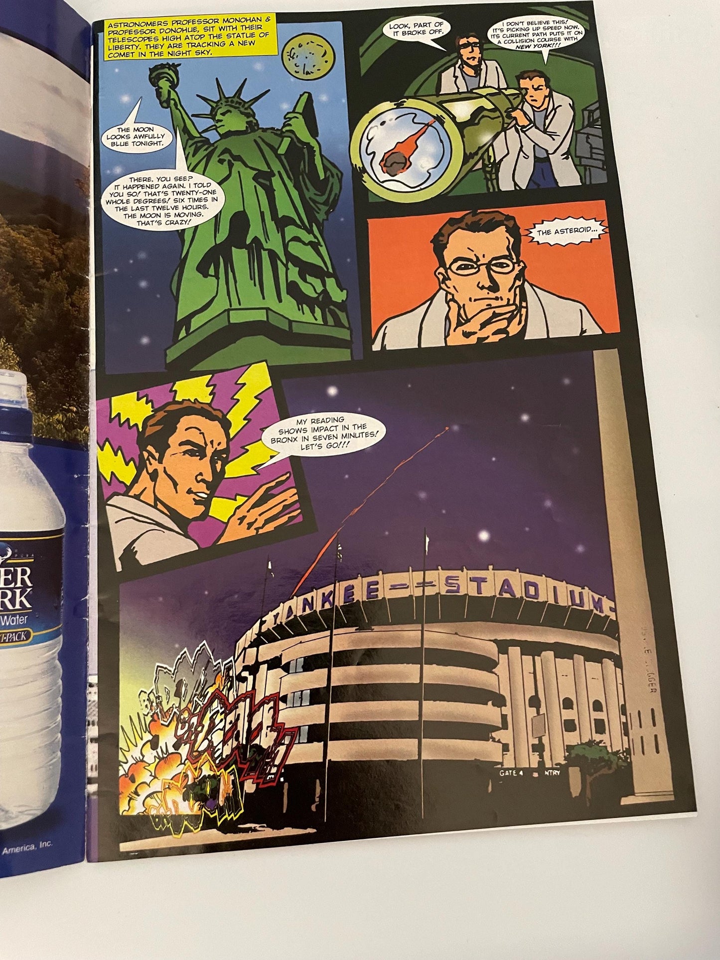 RARE - 2001 New York Yankees Championship Challenge Comic Book - Ultimate Sports Force