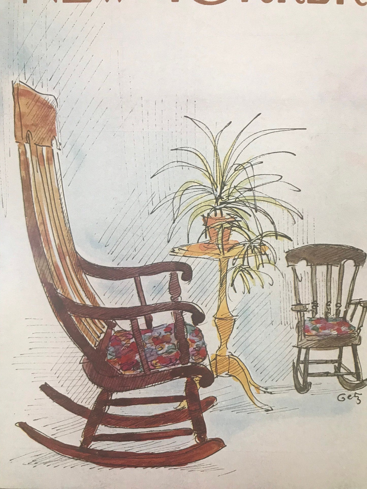 May 12, 1975 - The NEW YORKER Magazine original cover - Getz
