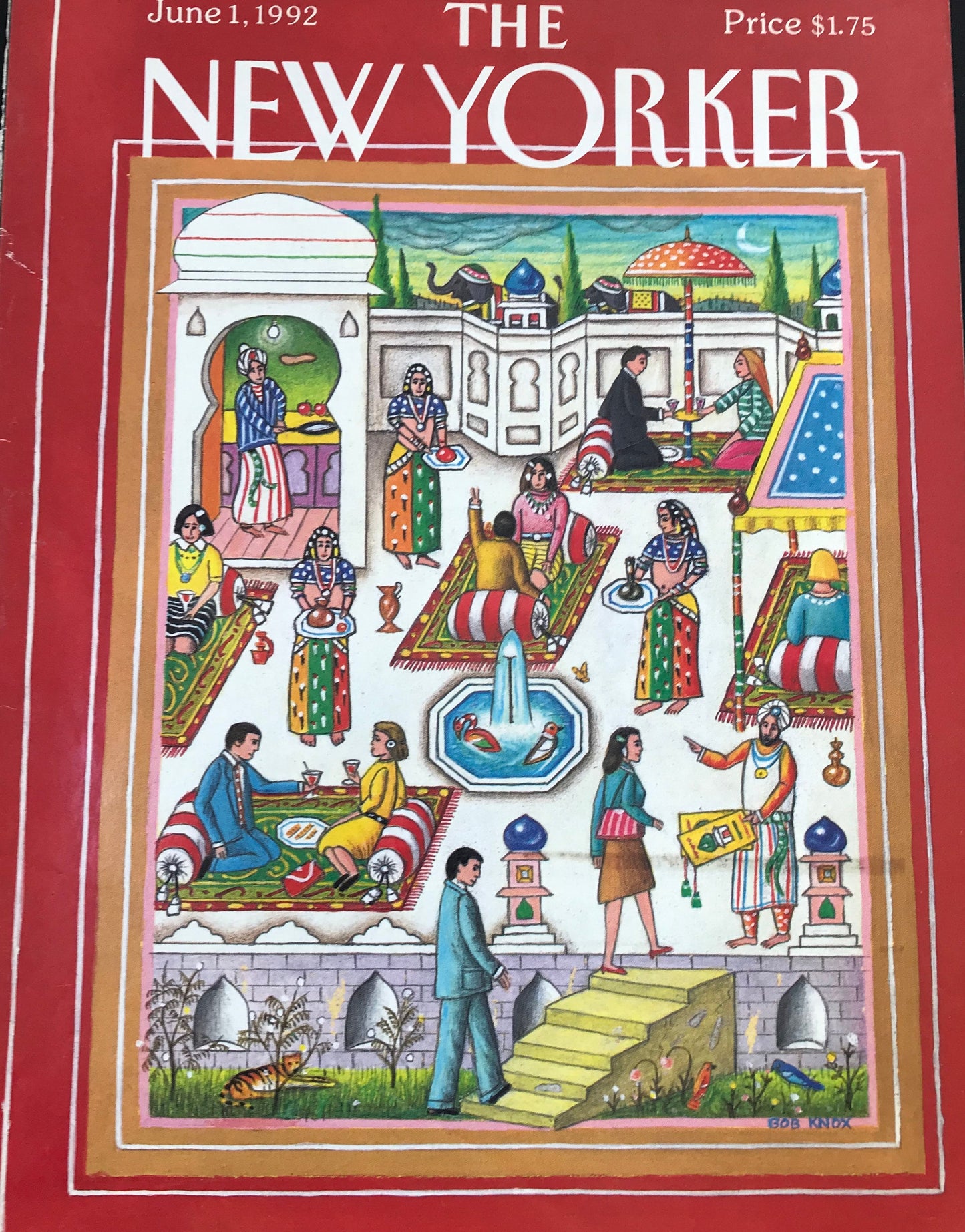 June 1, 1992 - The NEW YORKER Magazine original cover