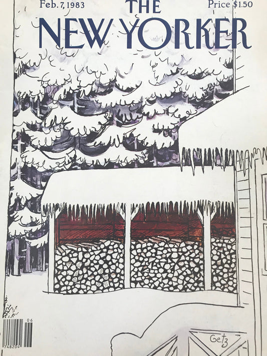 The NEW YORKER cover only - February 7, 1983