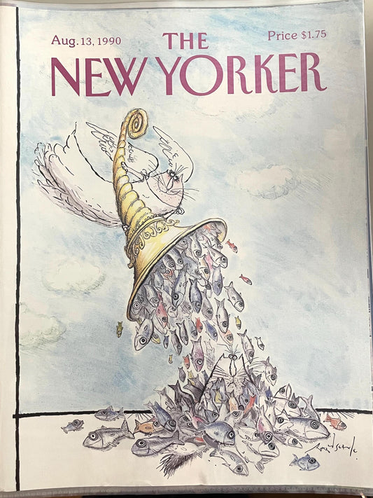 NEW YORKER Magazine original cover - August 13, 1990