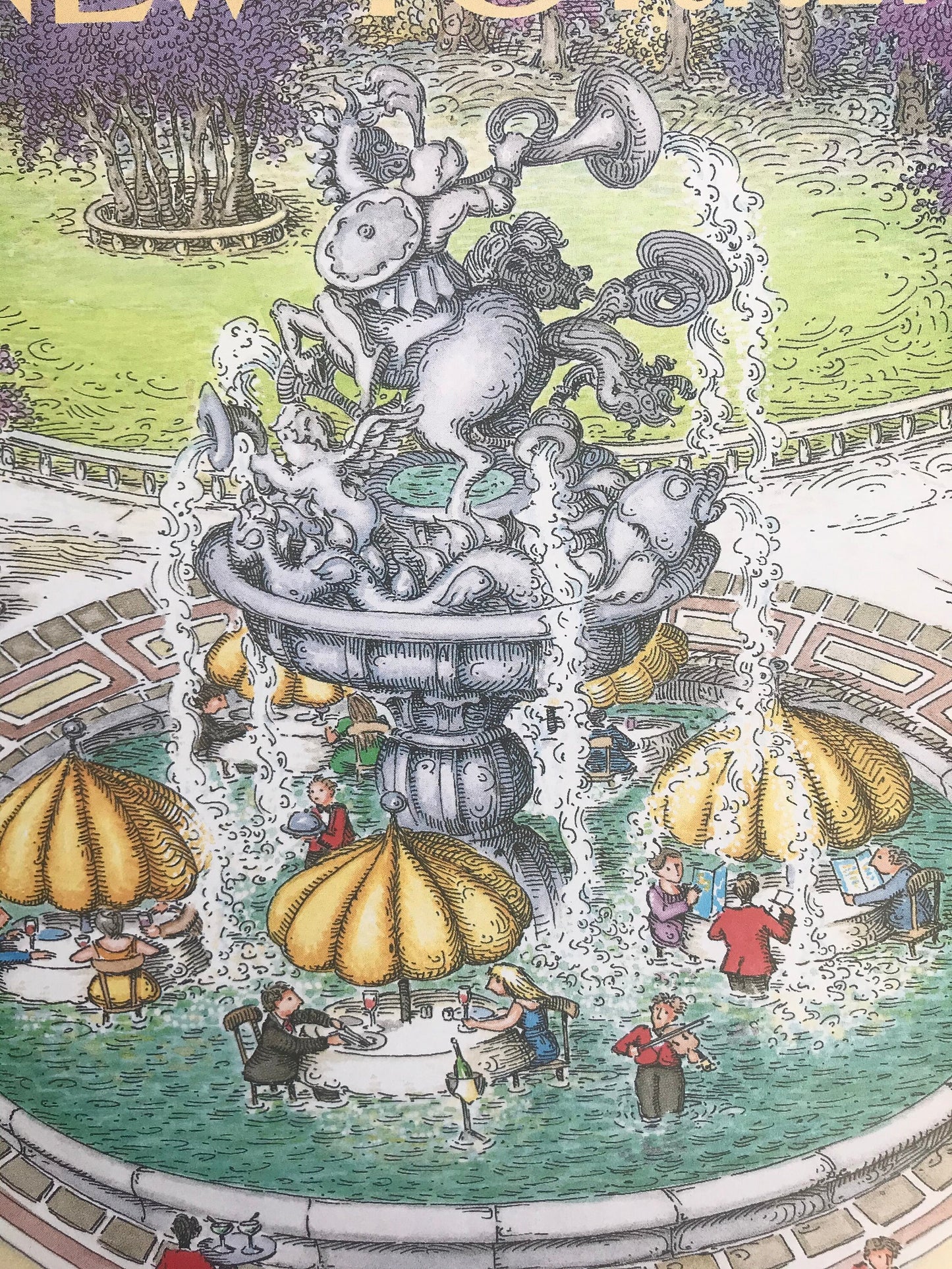 NEW YORKER Magazine original cover - vintage - July 18, 1988