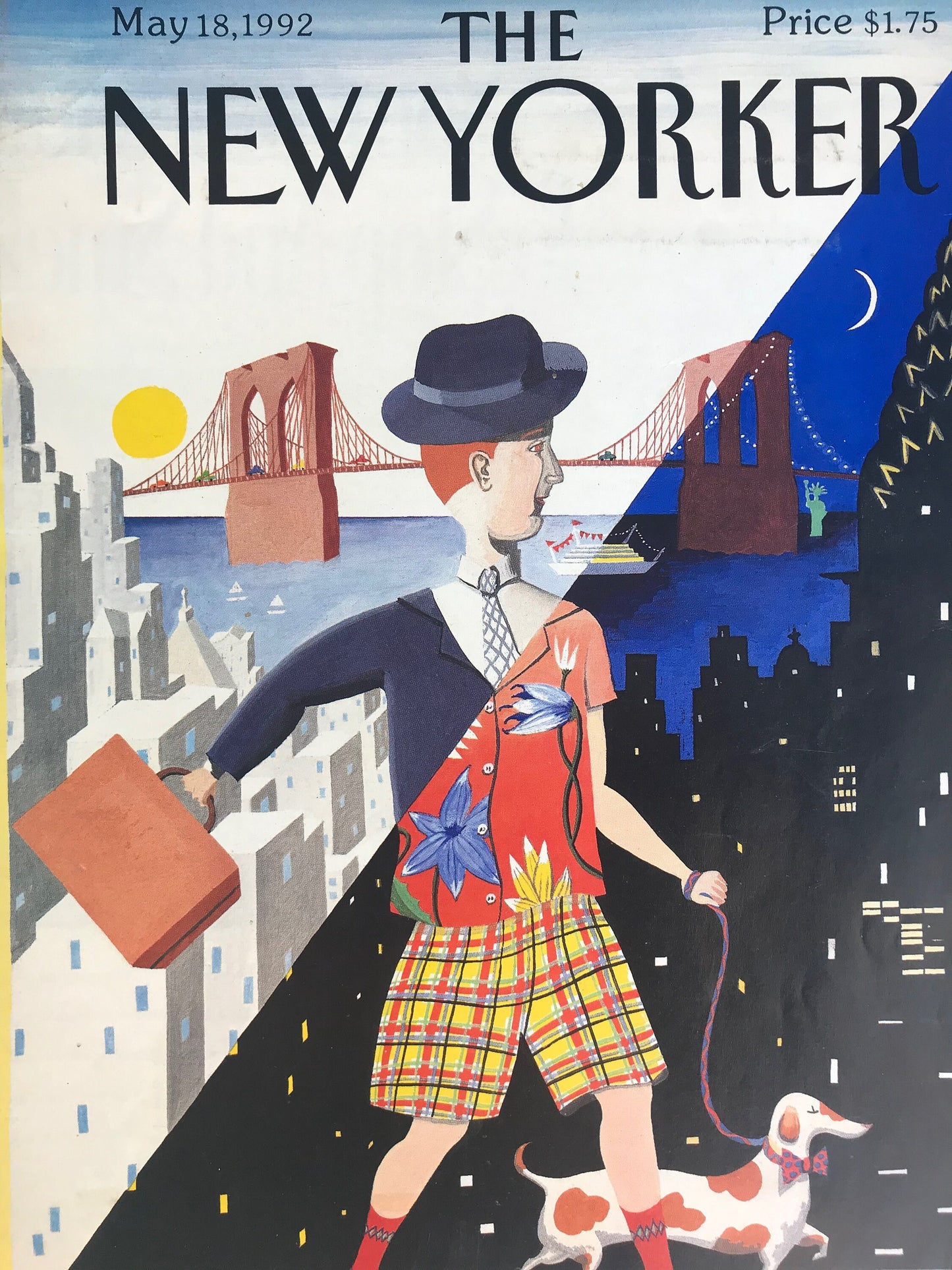 NEW YORKER Magazine cover - May 18, 1992