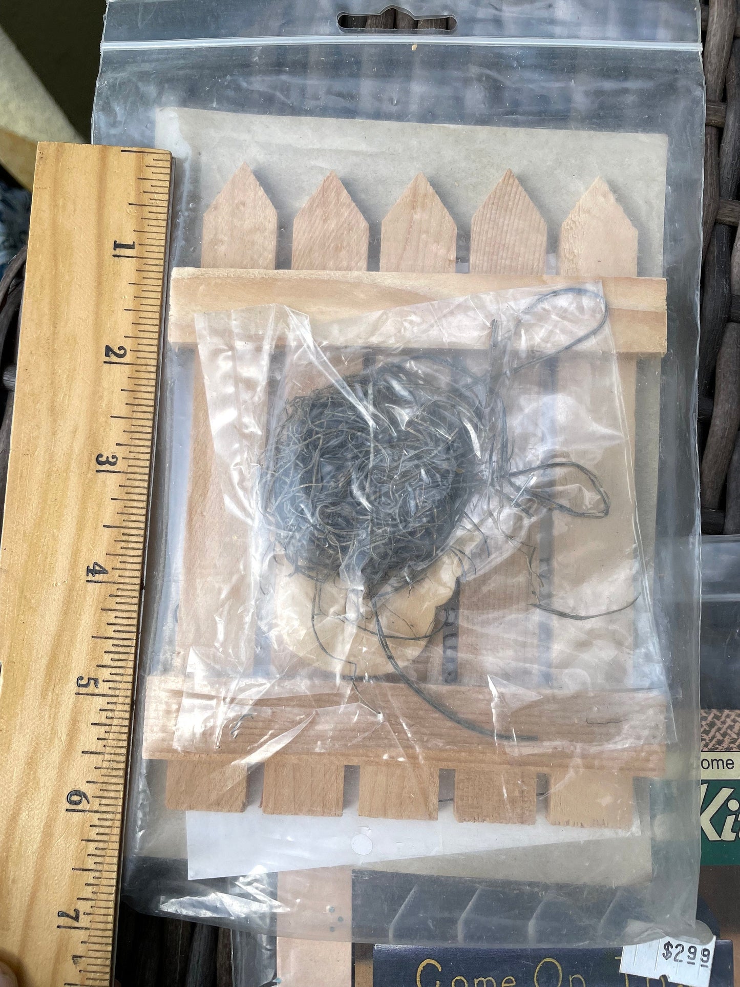 Vintage Craft kits - your choice of little country style washboard or faux fence patterns - Wangs International