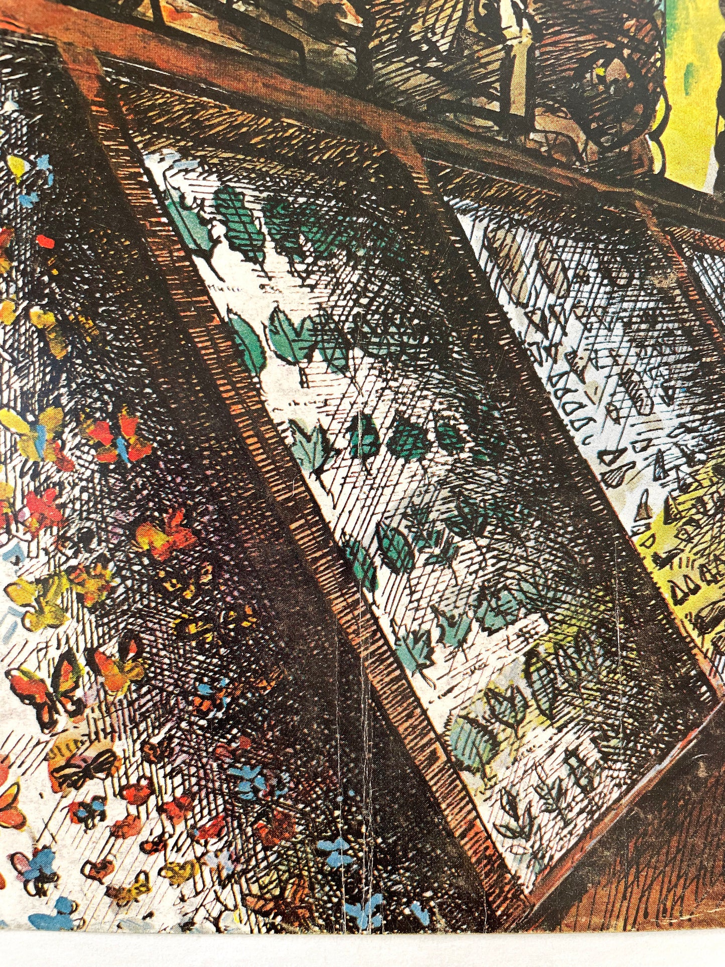 NEW YORKER Magazine cover - April 15, 1972 - Please read description