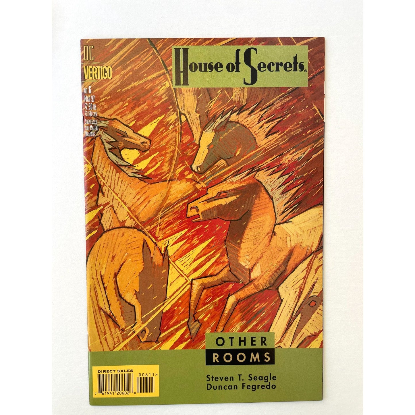 Vintage comic books - House of Secrets - your choice from various 1997 issues