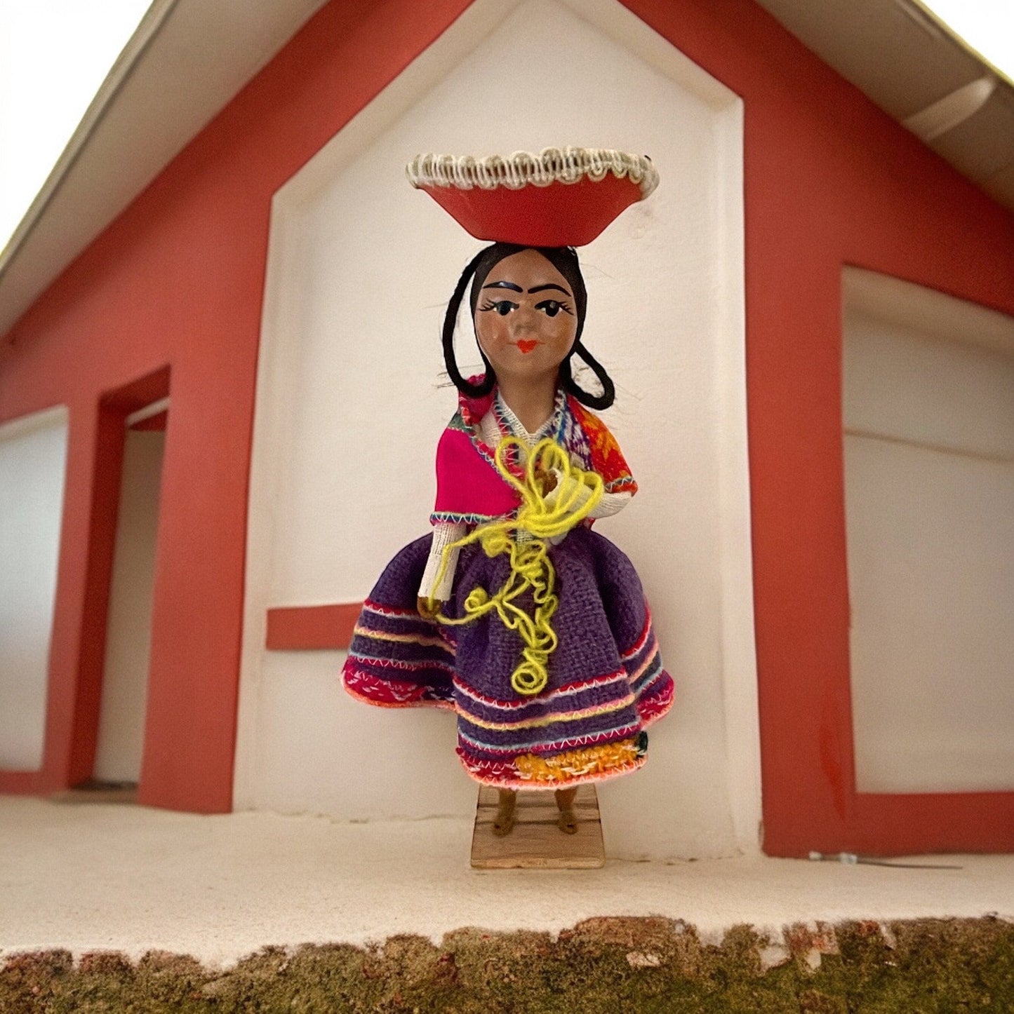 Stunning vintage collectible art Doll from Mexico