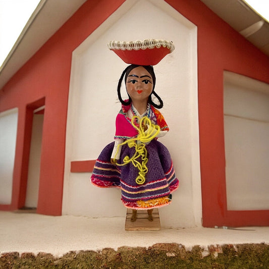 Stunning vintage collectible art Doll from Mexico