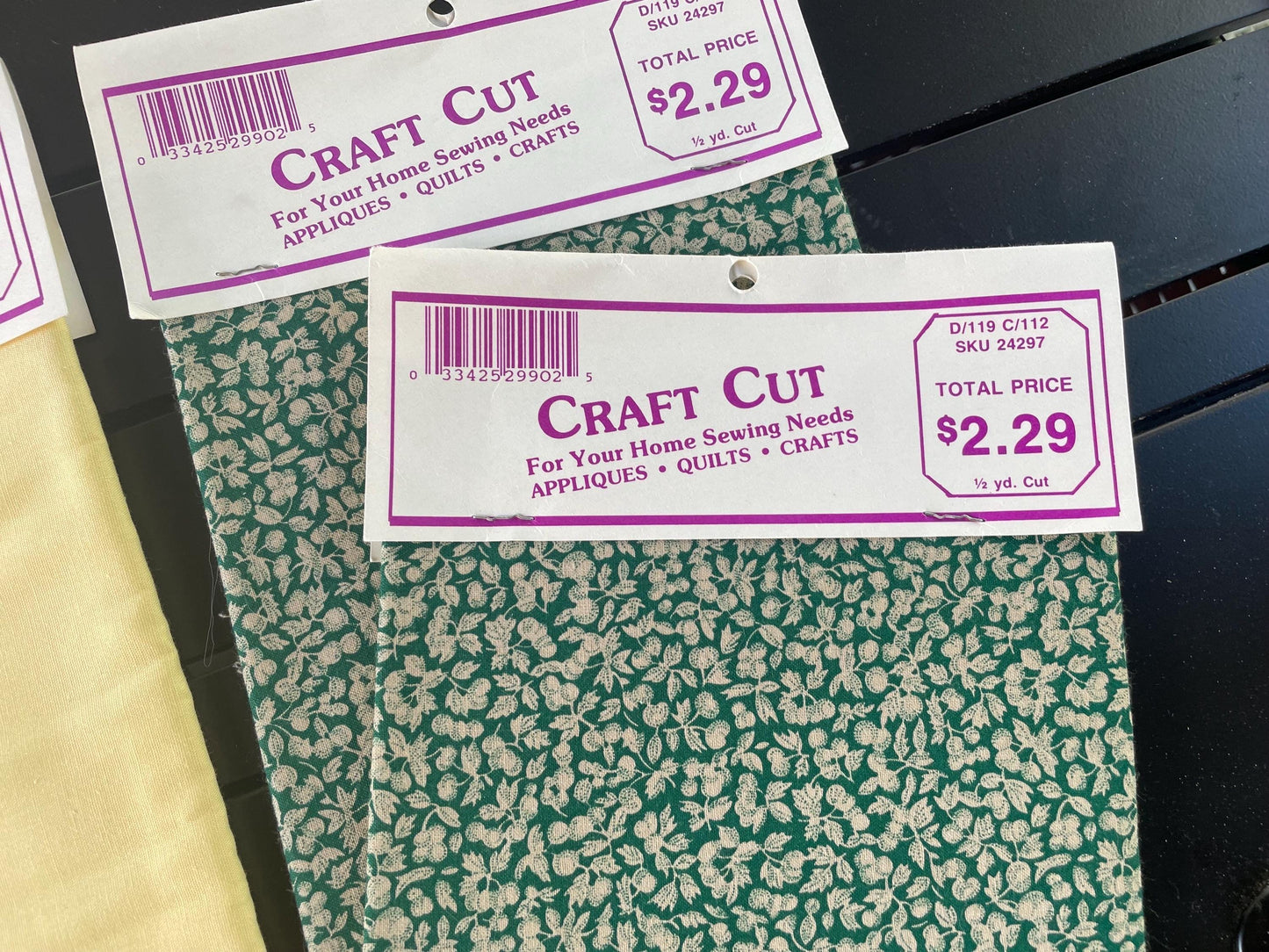 Lot of vintage fabrics