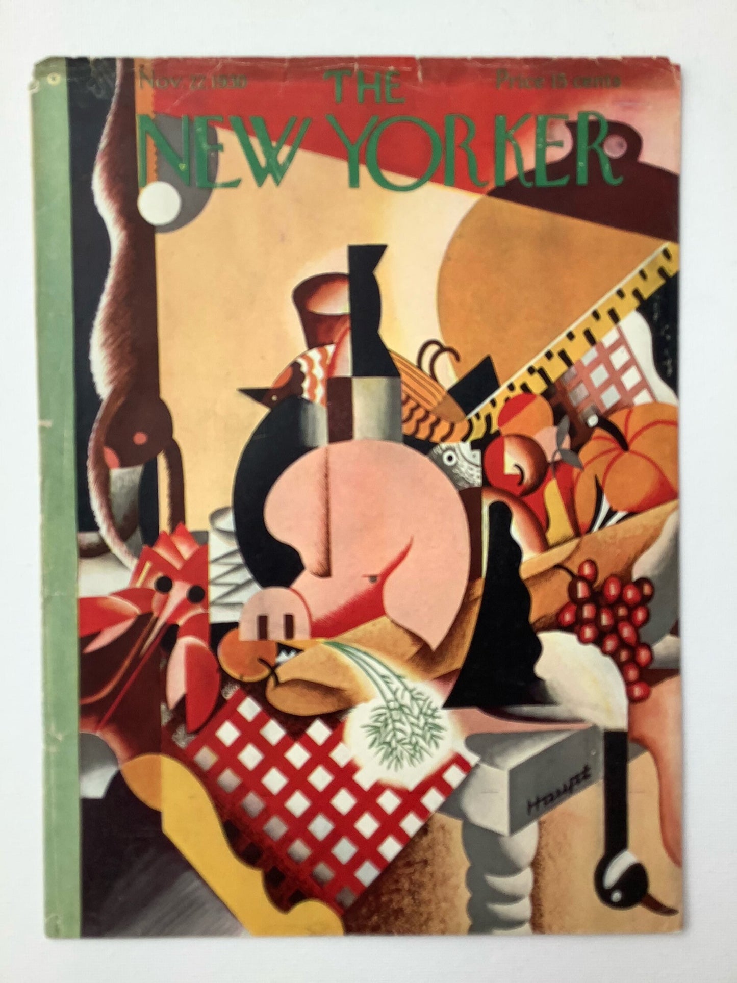 The NEW YORKER Magazine very rare original cover - November 22, 1930