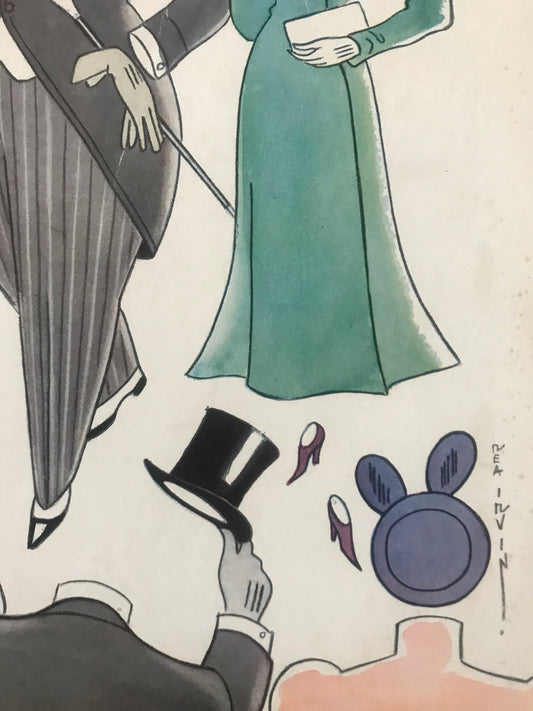 Rare - March 27, 1937 - The NEW YORKER Magazine original cover - by Rea Irvin