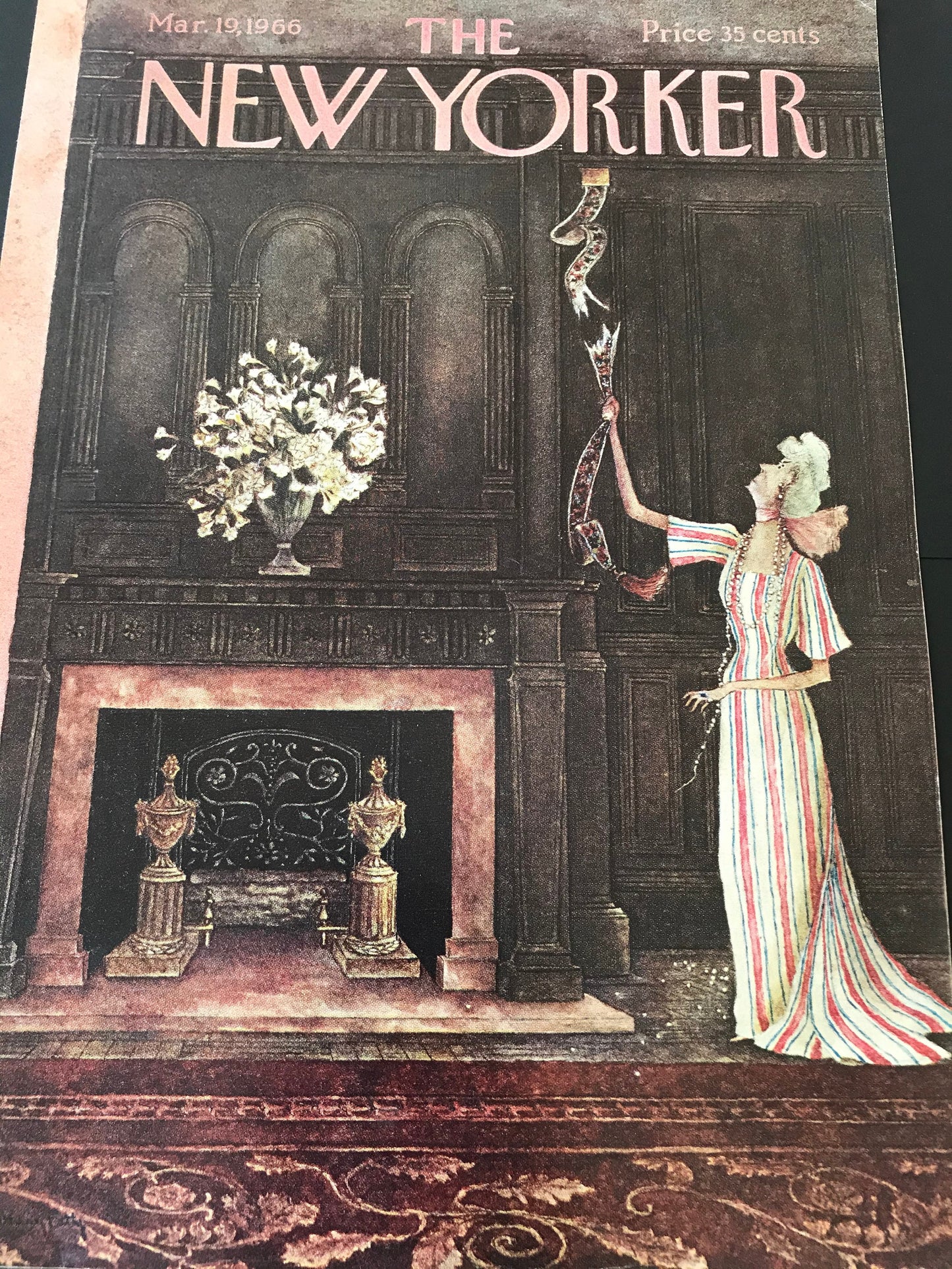 Rare - March 19, 1966 - The NEW YORKER Magazine original cover
