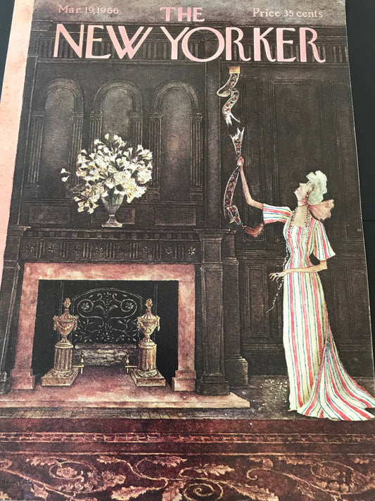 Rare - March 19, 1966 - The NEW YORKER Magazine original cover
