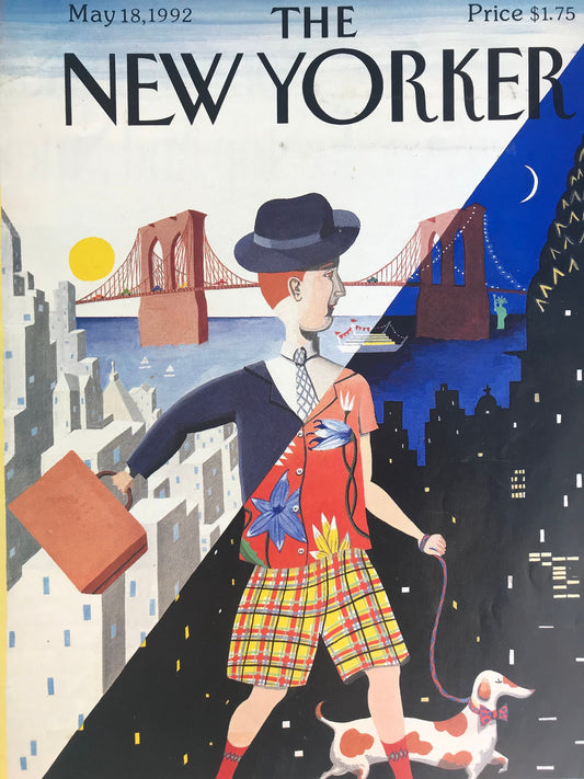 NEW YORKER Magazine cover - May 18, 1992
