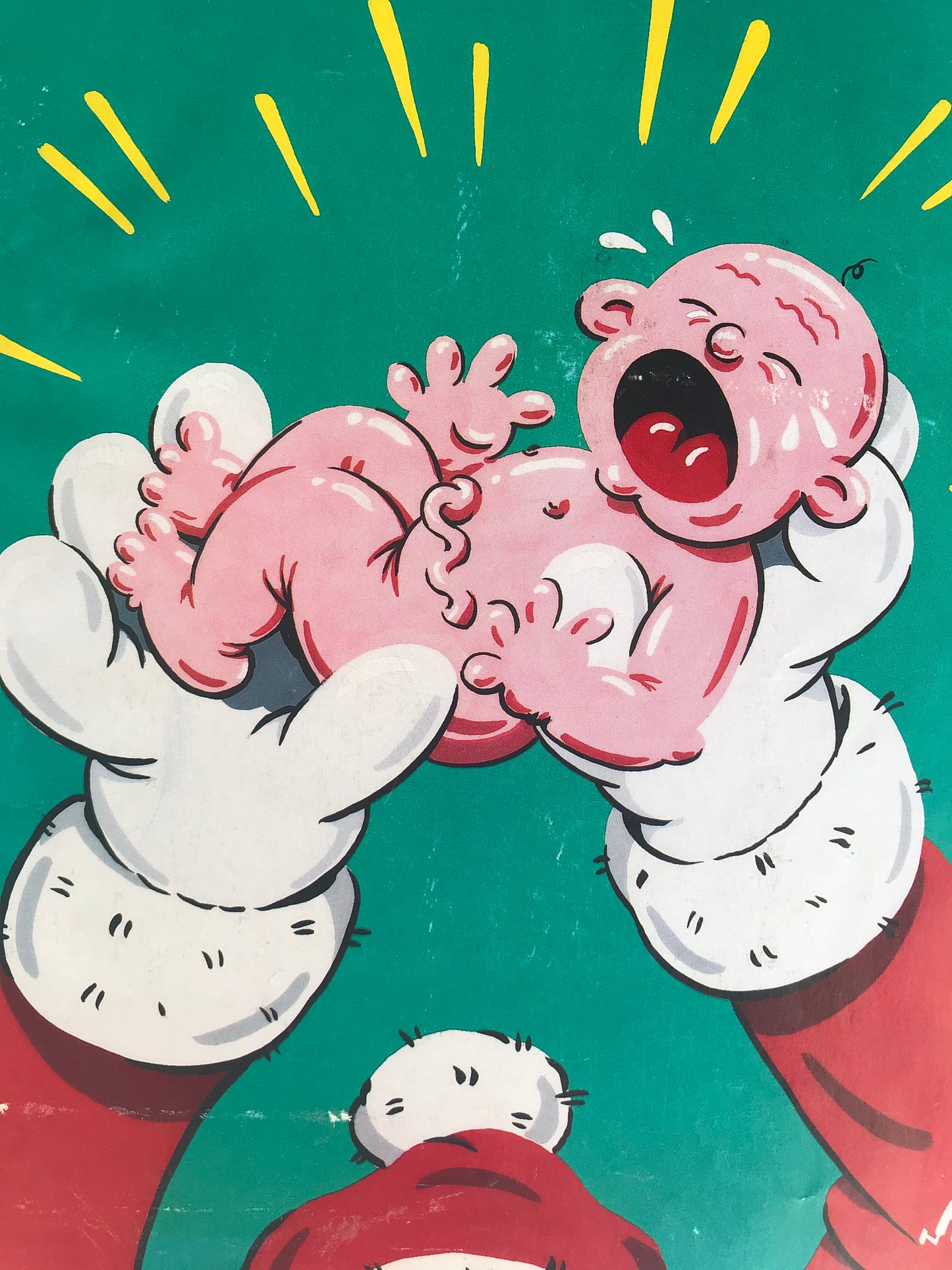NEW YORKER Magazine cover - December 24, 1994 and January 2, 1995 - Christmas cover, Santa Claus