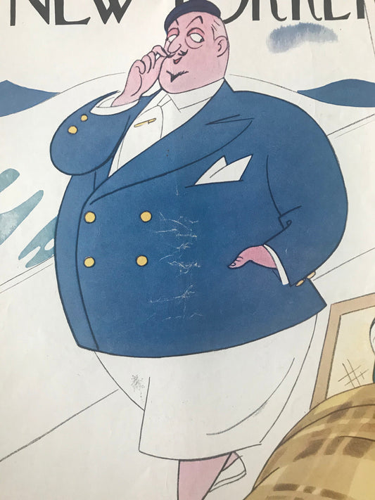 Rare - July 16, 1932 - The NEW YORKER Magazine original cover by Rea Irvin - please read description