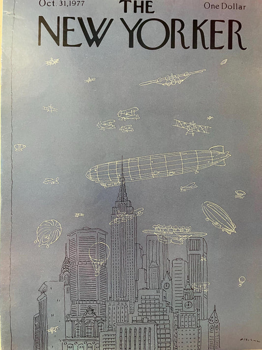 The NEW YORKER Magazine original cover - October 31, 1977