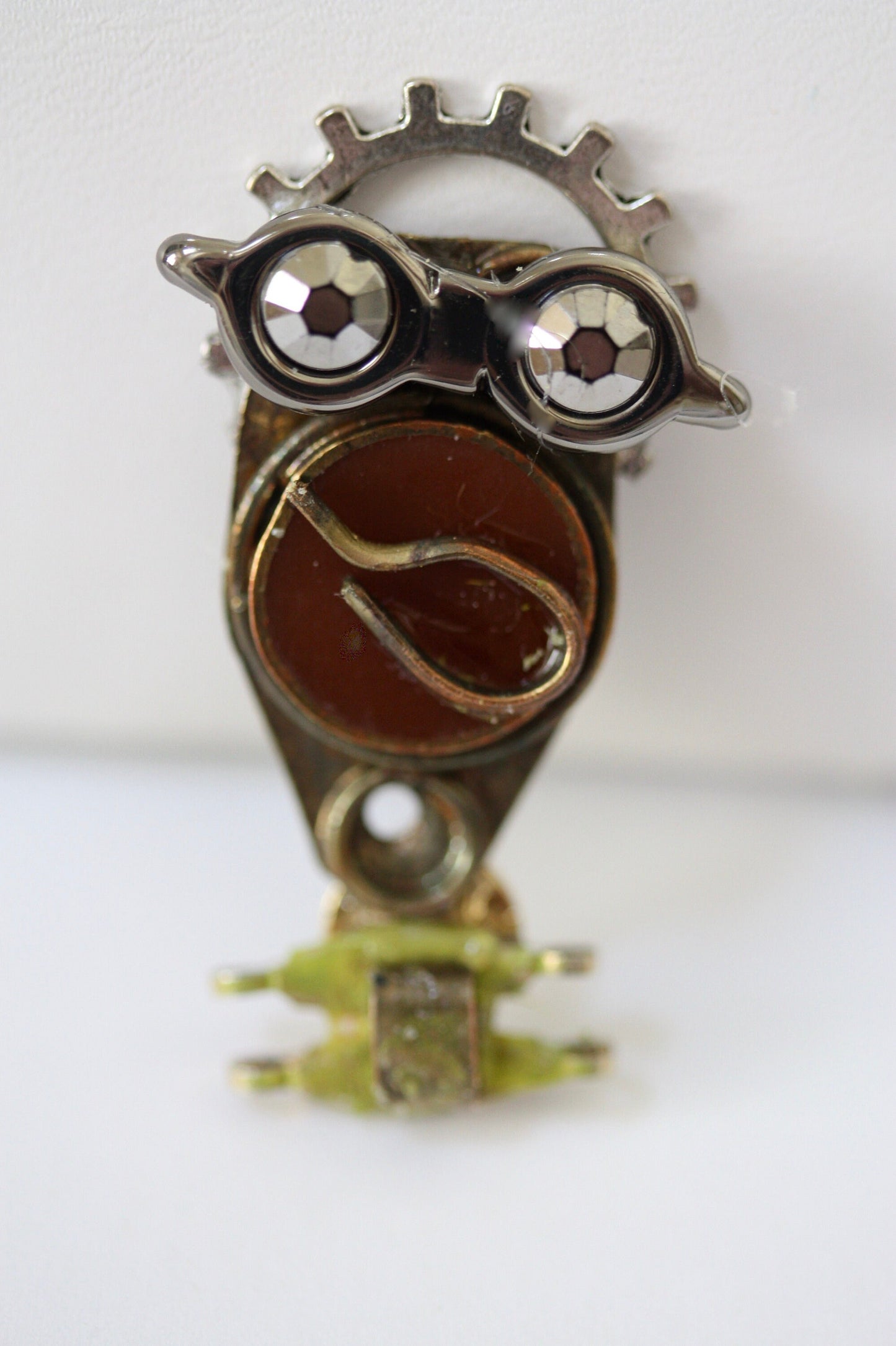 Meet "Rick."  Rick is a really cool assemblage art guy but unfortunately, he's already a taken man.  Rick is RESERVED for Tracy.