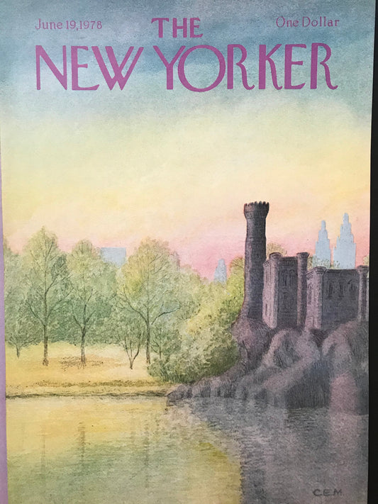June 19, 1978 - The NEW YORKER Magazine vintage original cover