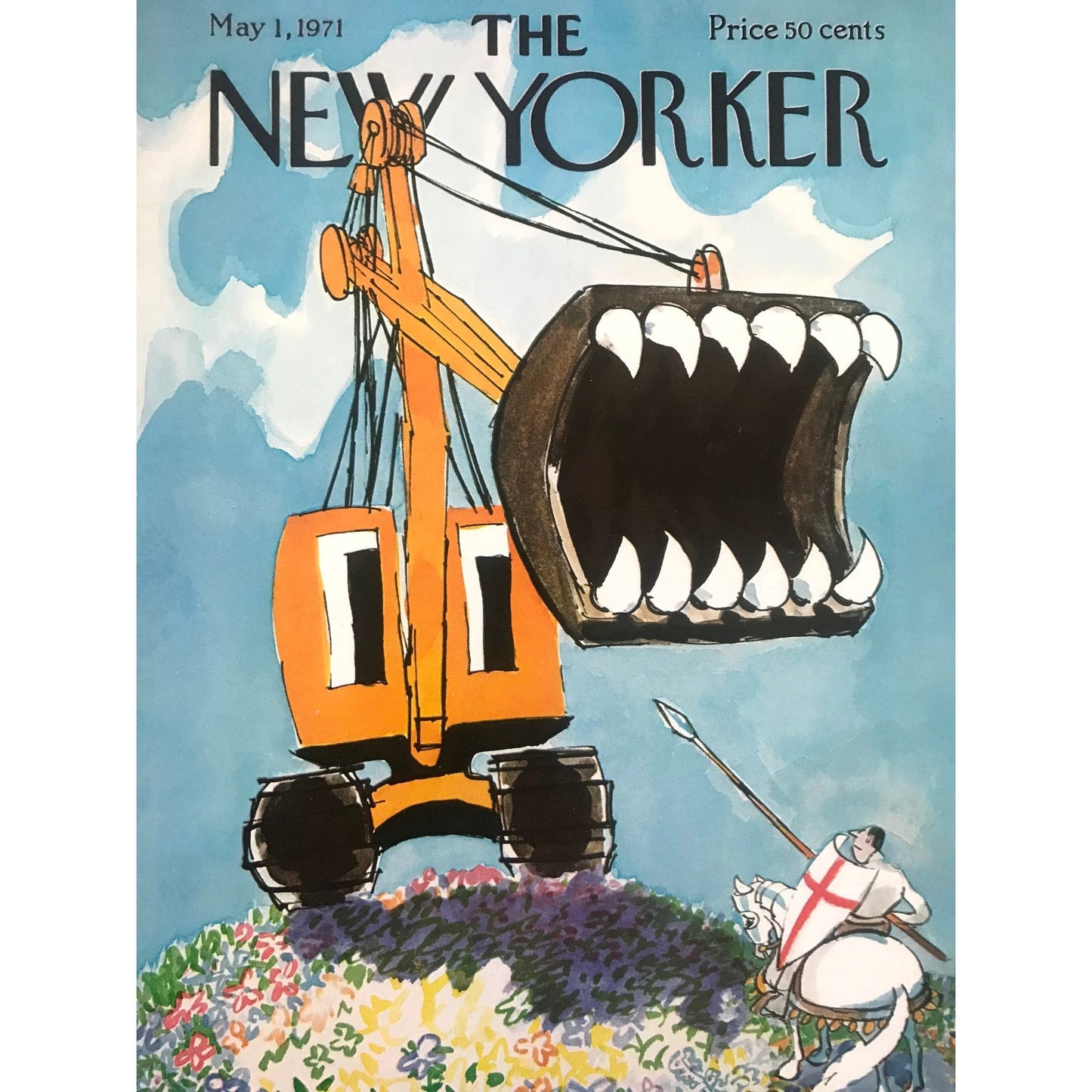 Rare - May 1, 1971 - The NEW YORKER Magazine original cover