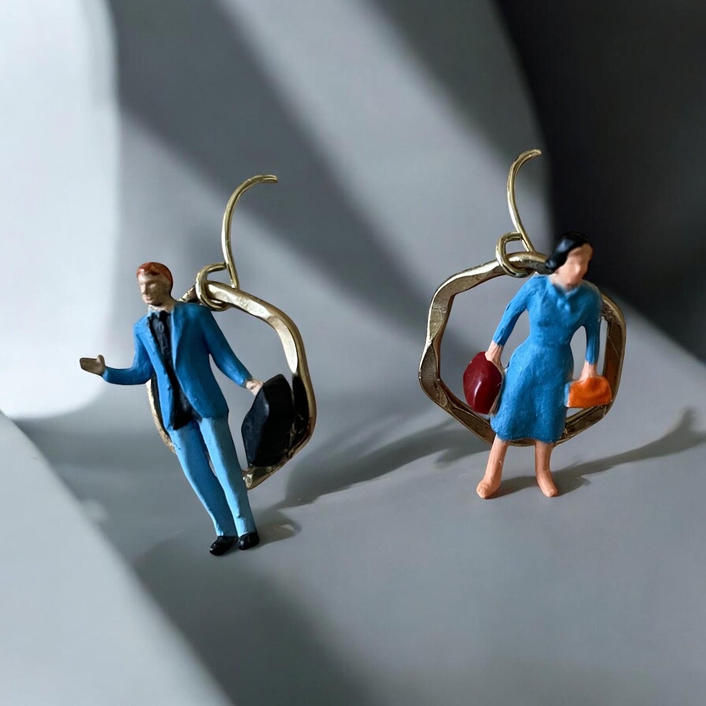 Little people dangle earrings