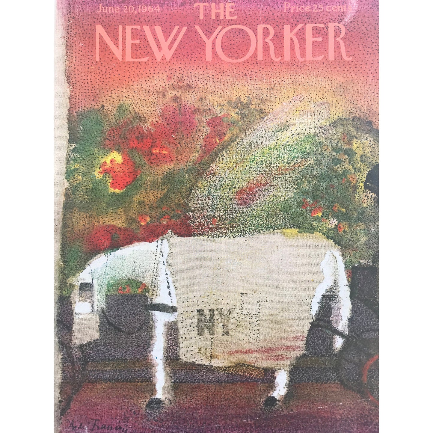NEW YORKER Magazine cover - September 20, 1964