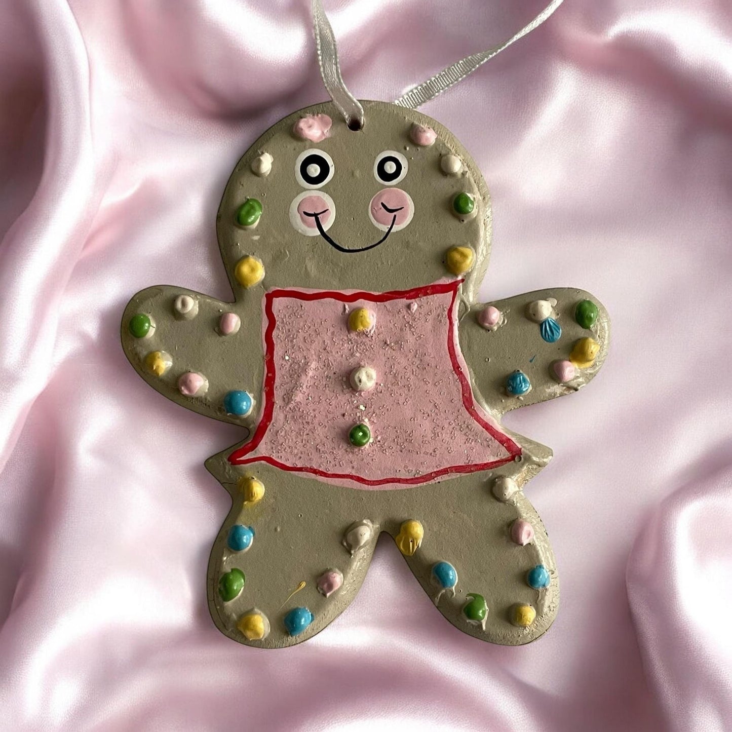 Vintage Christmas Ornament - Gingerbread girl - Perfect for the Holidays on your Christmas Tree