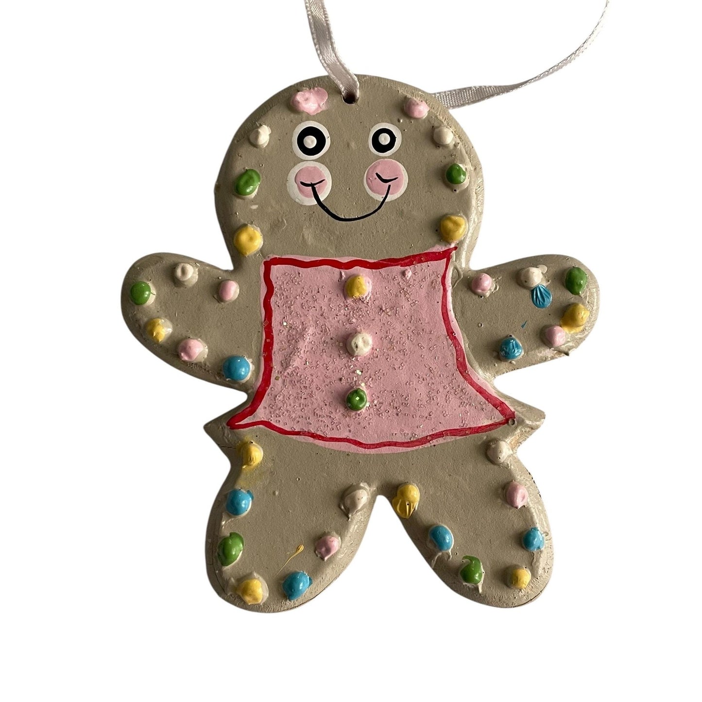 Vintage Christmas Ornament - Gingerbread girl - Perfect for the Holidays on your Christmas Tree