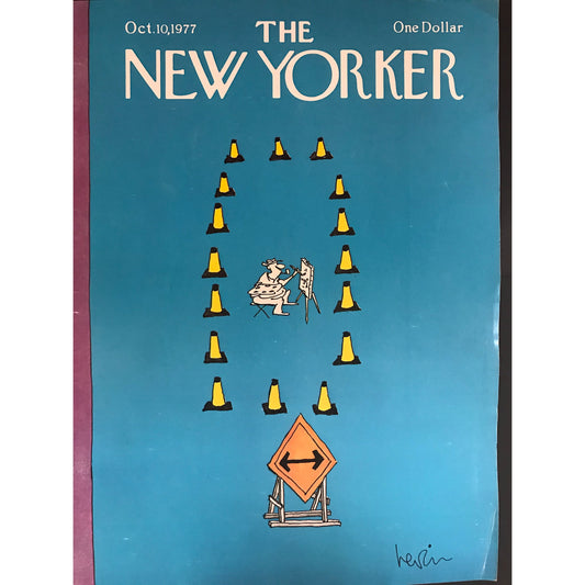 October 10, 1977 - The NEW YORKER Magazine original cover