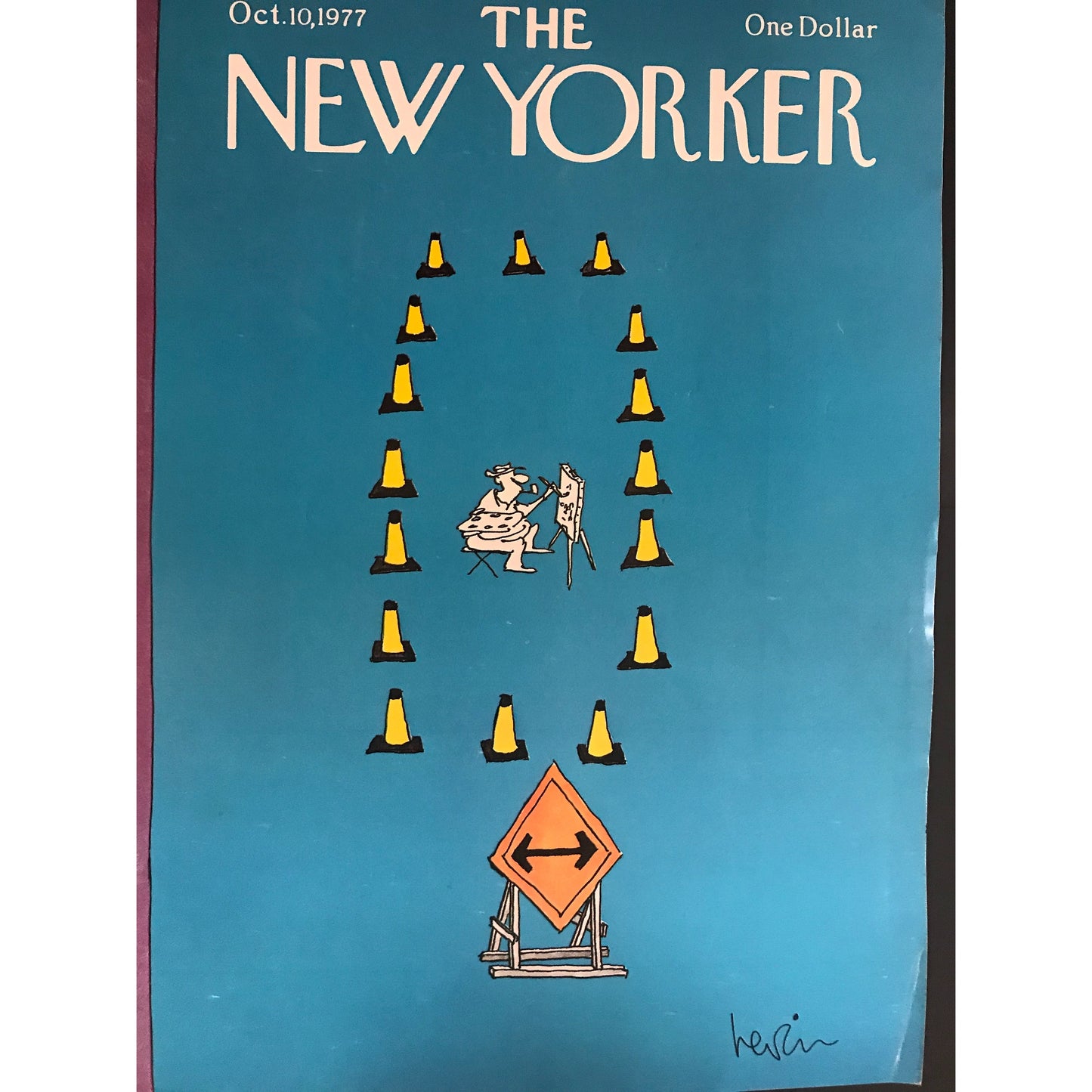 October 10, 1977 - The NEW YORKER Magazine original cover