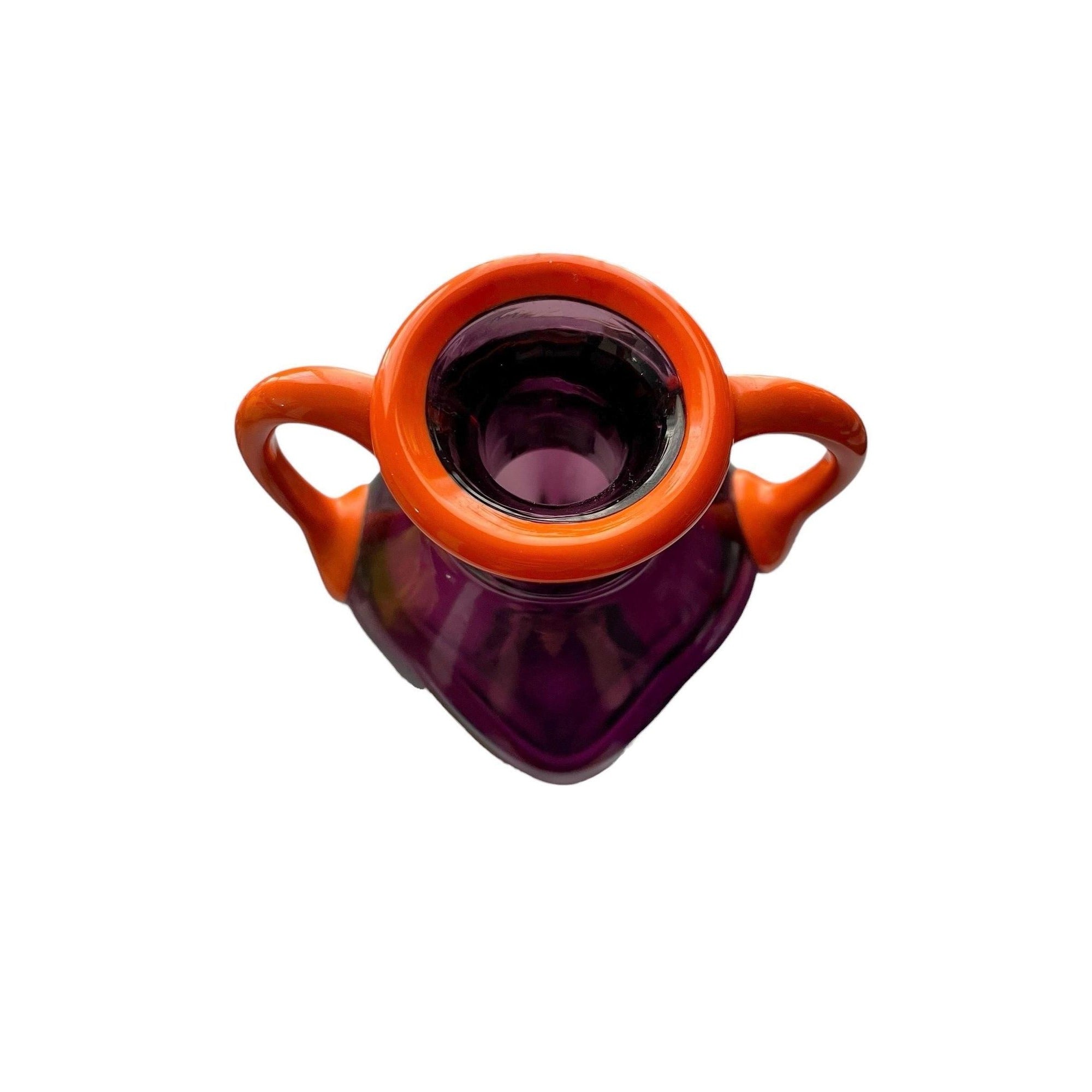 Orrefors Sweden Art Glass Vase by Erika Lagerbielke, Amethyst