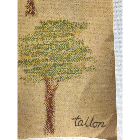 NEW YORKER Magazine cover - August 22, 1983 - trees and park benches